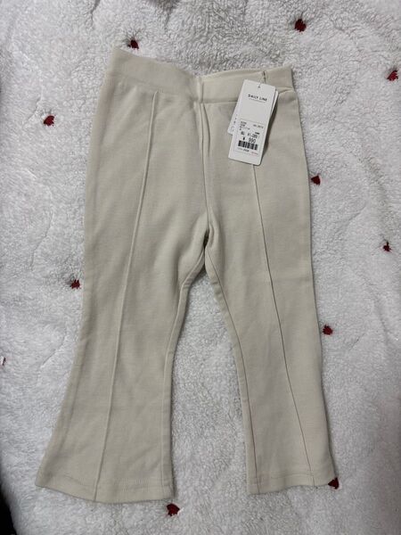 95cmフタフタフレア パンツ 新品未使用