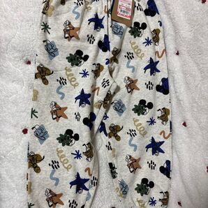 110cm ディズニー総柄ズボン 新品未使用