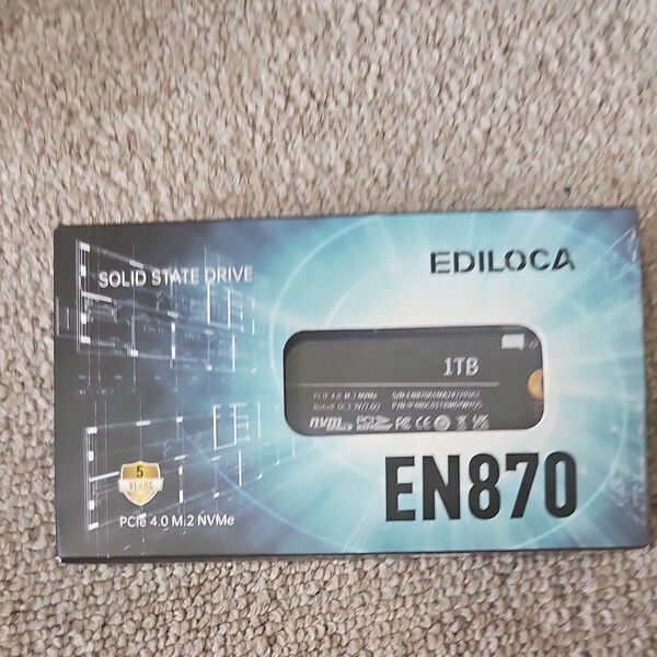 EDILOCA SSD EN870 1TB NVMe M.2 PCIe4.0