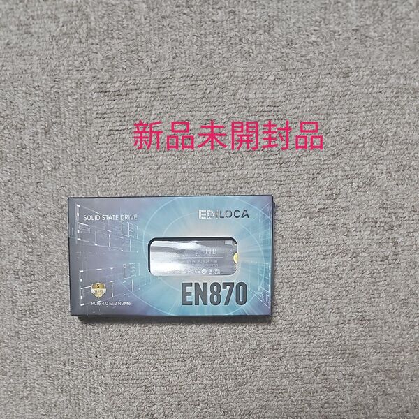 ediloca EN870 SSD 1TB PCIe 4.0 NVMe M.2 2280 PS5動作確認済み 新品未開封品