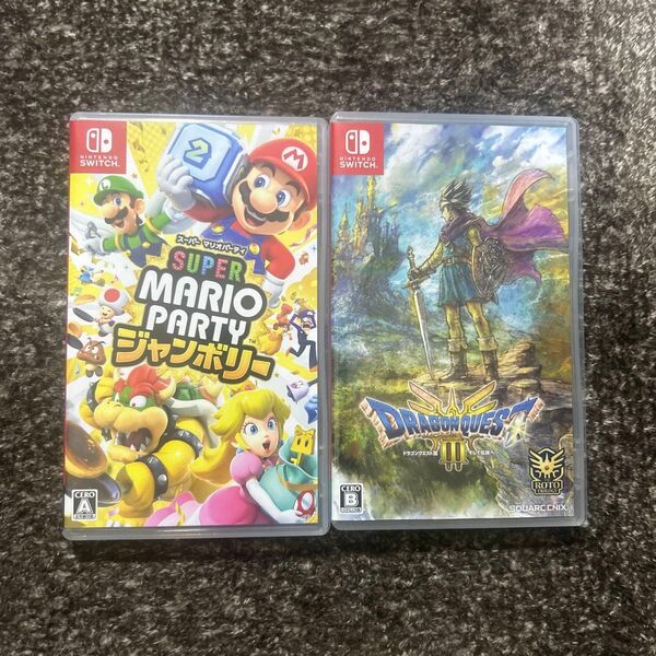 ☆スーパーマリオパーティージャンボリー☆ドラゴンクエストⅢ Nintendo Switch ソフトまとめ売り