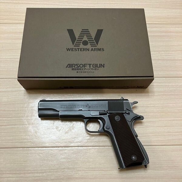 WA SCW ウエスタンアームズ M1911A1 コルトガバメント プライベートライアン NEW バトルダメージ ガスブローバック