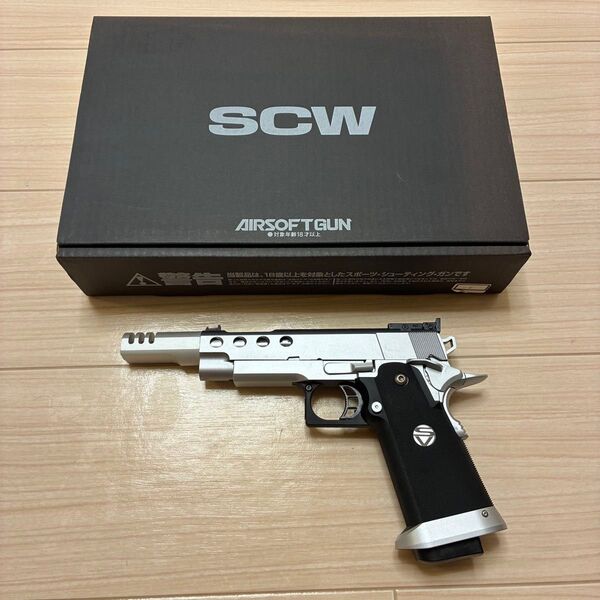 WA SCW ウエスタンアームズ SV インフィニティ スピードコンプ 4.3 SSC カスタムスライド ガスブローバック