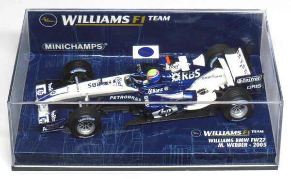1/43 ウィリアムズ BMW FW27 M.ウェバー 2005 未使用・新品