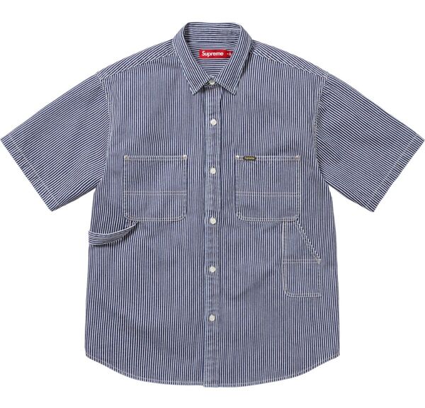 Loose Fit S/S Denim Painter Shirt