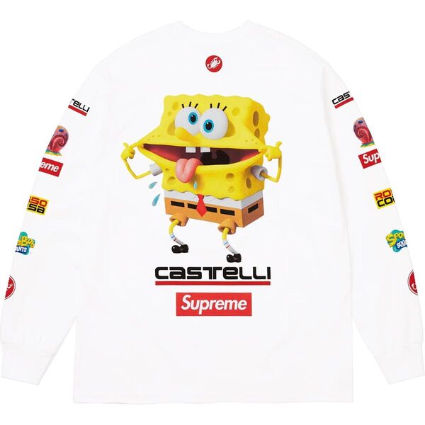 Supreme/SpongeBob Castelli Cycling L/S Tee