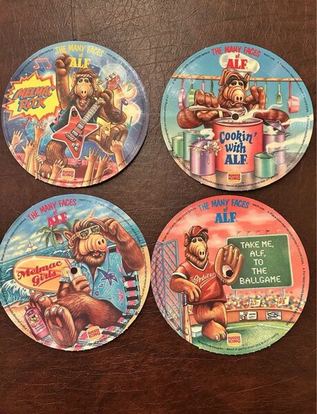 ALF Burger king vintage records アルフ レコード ヴィンテージ バーガーキング