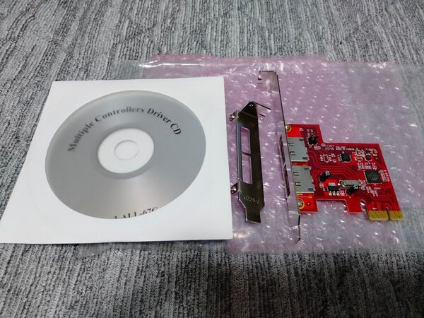 送料込 美品 玄人志向 SATA3-PCIE-E2 eSATAカード