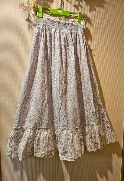 新品 ユニクロ 2Way マキシスカート L