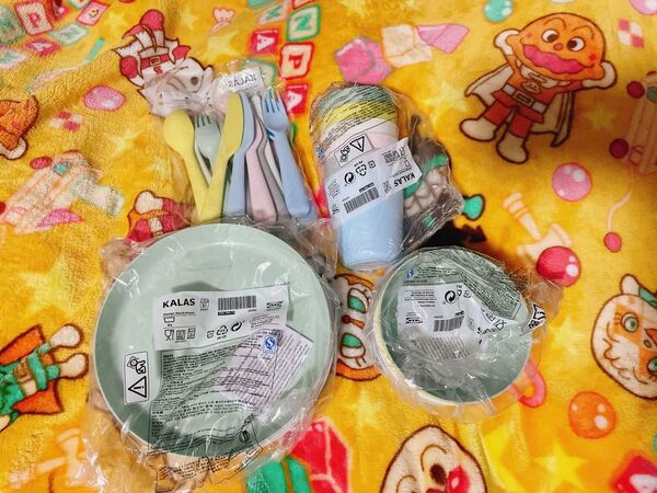 IKEA KALAS カラース食器セット 未使用