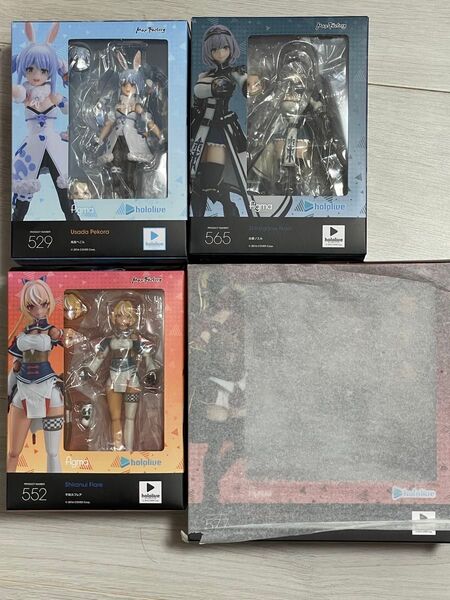 【美品】 Max Factory figma ホロライブ 3期生 4体セット 宝生マリン 白銀ノエル 兎田ぺこら 不知火フレア