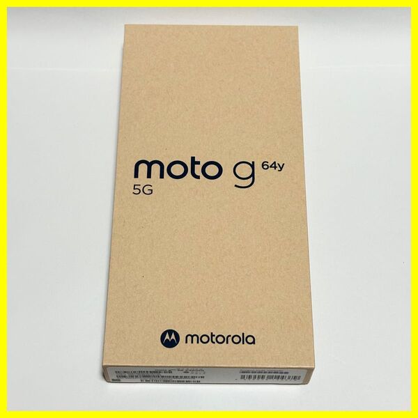 【新品未開封・送料無料即日発送】moto g64y 5g スマホ本体 スペースブラック ワイモバイル SIMフリー 残債なし