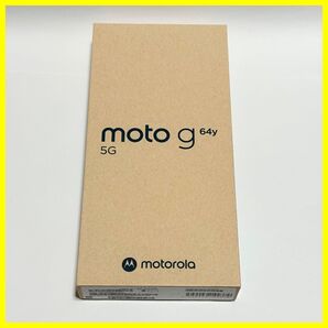 【新品未開封・送料無料即日発送】moto g64y 5g スマホ本体 スペースブラック ワイモバイル SIMフリー 残債なし