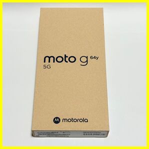 【新品未開封・送料無料即日発送】moto g64y 5g スマホ本体 スペースブラック ワイモバイル SIMフリー 残債なし