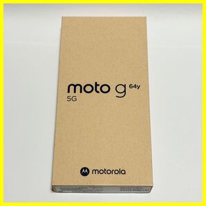 【新品未開封・送料無料即日発送】moto g64y 5g スマホ本体 スペースブラック ワイモバイル SIMフリー 残債なし