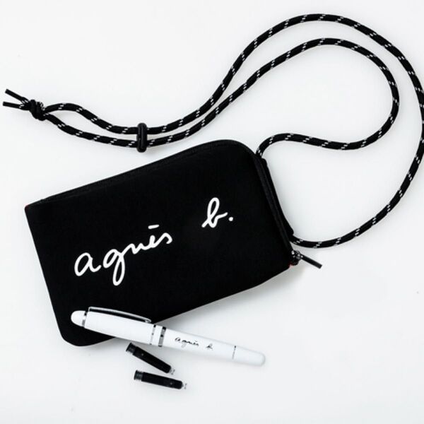 agnes. b アニエスベー マルチケース ショルダーバッグ ポシェット ショルダーポーチ