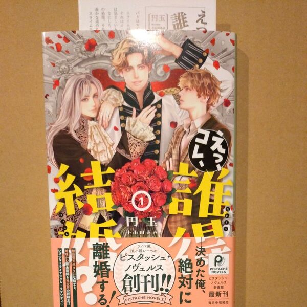 えっ、コレ、誰得結婚? 1 (PISTACHE NOVELS) 円玉 ペーパー付