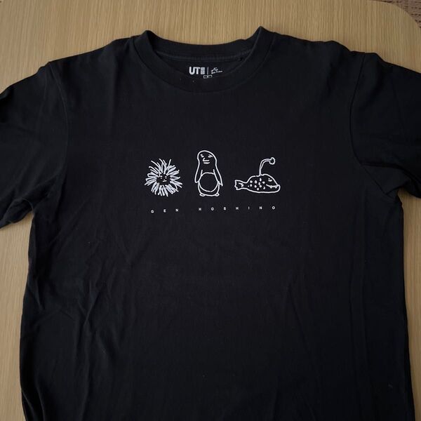 【値下げ】ユニクロ UT GEN HOSHINO コラボTシャツ Sサイズ ブラック