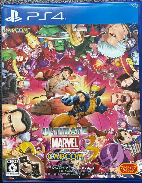 PS4 アルティメット マーヴル vs カプコン 3