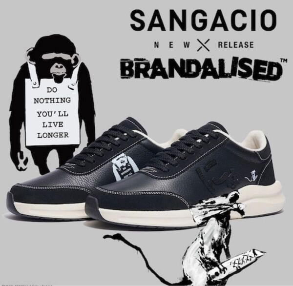 SANGACIO×BRANDALISED コラボスニーカー 26cm 抽選品 送料無料