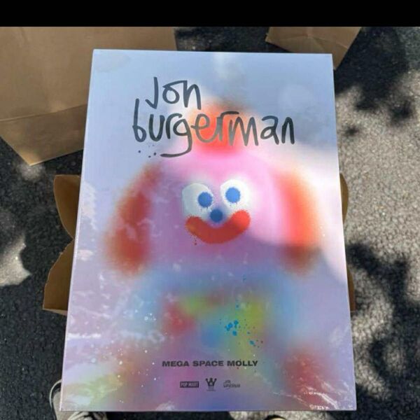 MEGA SPACE MOLLY 400% Jon Burgerman