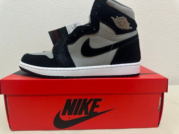 新品未使用Nike Women's Air Jordan 1 Retro High OG "Medium Grey" 28cm