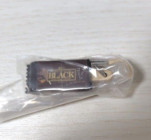 ★赤城乳業 にょっきりストラップ BLACKアイス