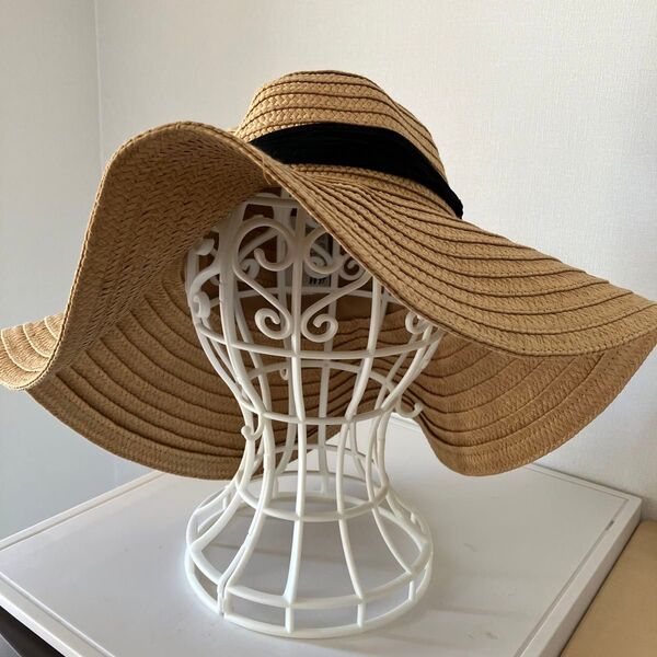 H&M つばひろ 麦わら帽子