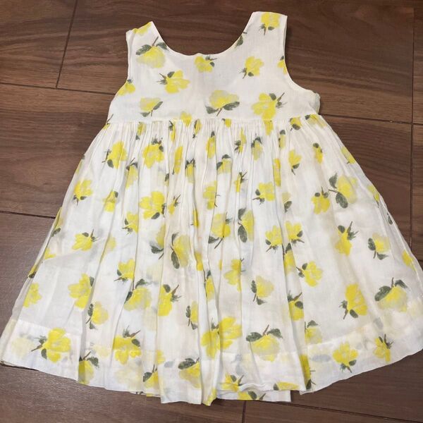 花柄ノースリーブワンピース 80 baby GAP