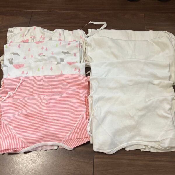 ベビー肌着セット 短肌着 長肌着 コンビ肌着 50〜60 計10枚