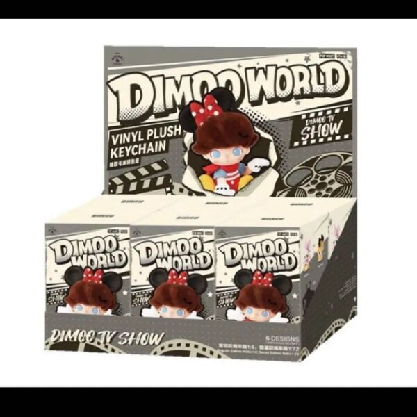 DIMOO WORLD × DISNEY シリーズ ぬいぐるみキーチェーン【アソートボックス】POPMART ポップマート