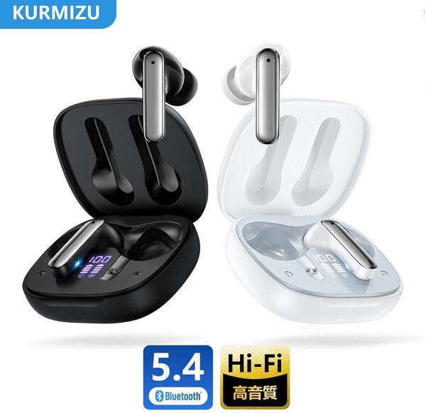 ワイヤレスイヤホン Bluetooth5.4 高音質 bluetooth イヤホン ブルートゥース イヤホン カナル型