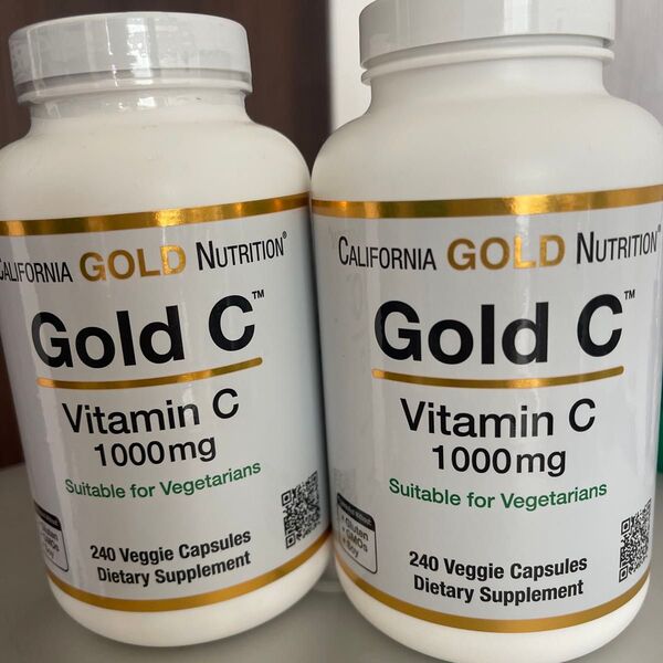 California Gold Nutrition ビタミンC ビタミン C ゴールドC CGN 240錠 2個セット