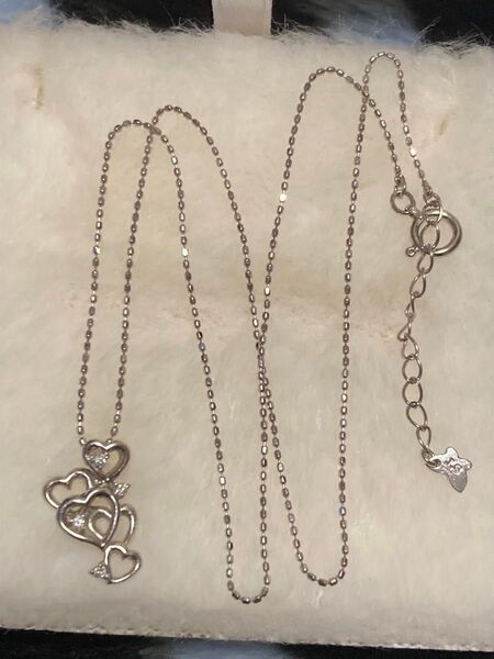 サマンサティアラ ハートいっぱいダイヤモンドプラチナネックレス Samantha Tiara