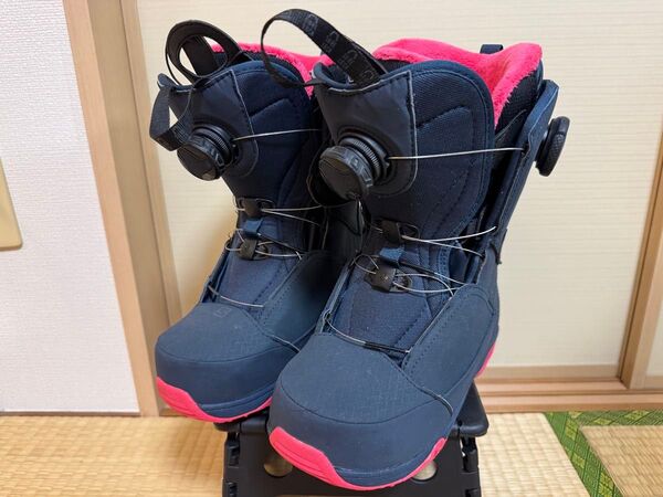 SALOMON スノーボードブーツ kiana キアナ デュアルボア 22.5cm レディース