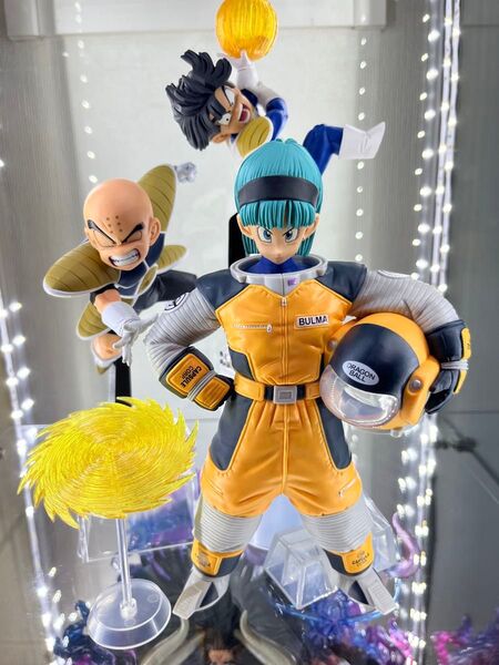 DRAGONBALL ブルマ 悟飯 クリリン ナメック星 一番くじ g materia アクリル台座