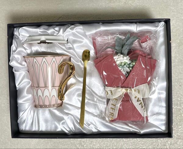best wishes ソープフラワー 花束コーヒーカップセット