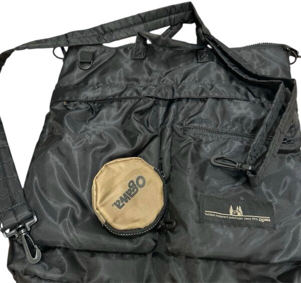 ogawa 3way ヘルメットバッグ ショルダー バッグ トート