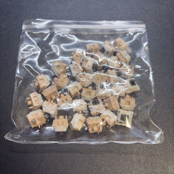 InvoKeys Hojicha Rererve ×36 キースイッチ