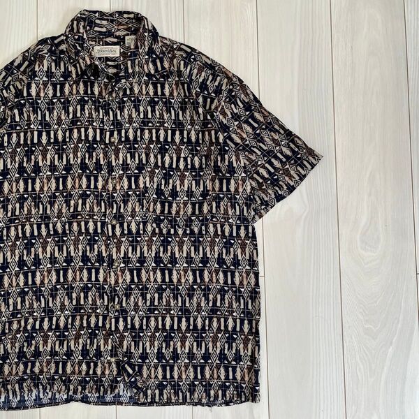 90's ST JOHN's BAY rayonshirt古着 セントジョンズベイ レーヨン