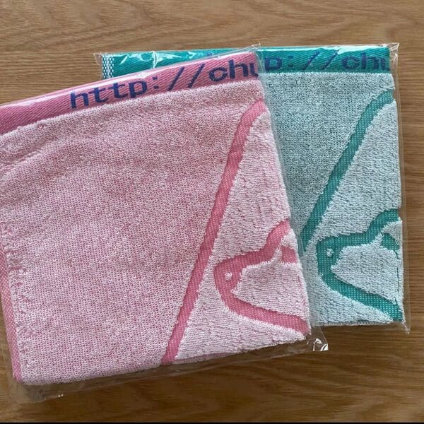 非売品 犬柄 ハンドタオル 2枚セット