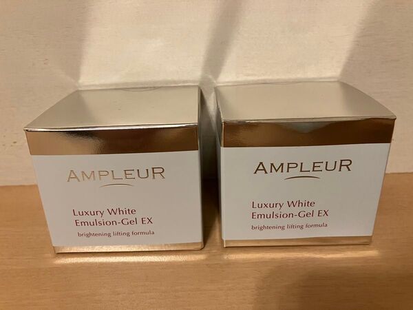 AMPLEUR ラグジュアリーホワイト エマルジョンゲルEX 50g 2個セット