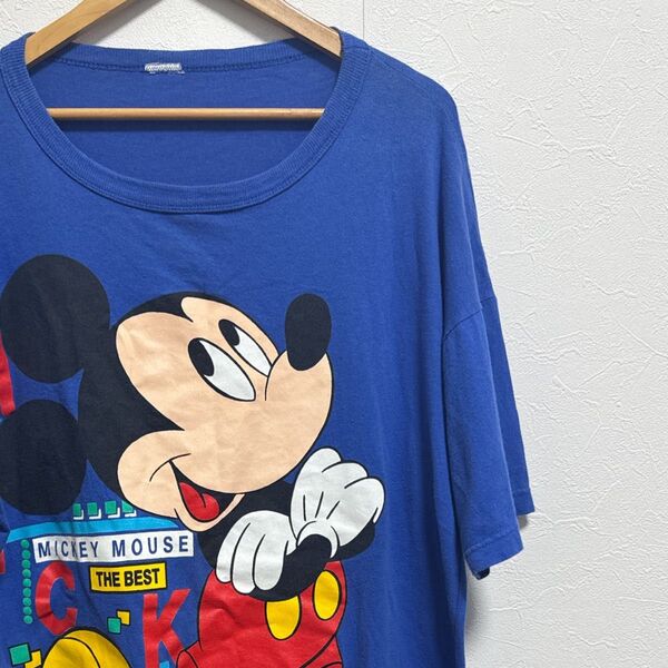 80's 90's ヴィンテージ ミッキーマウス ビッグTシャツ 古着