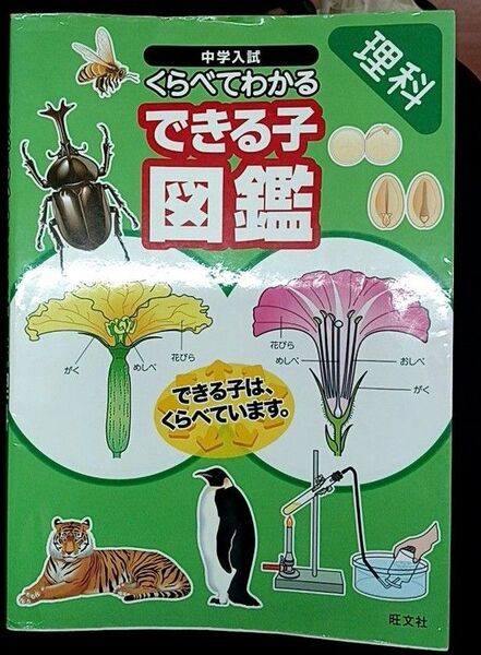 理科 中学入試 くらべてわかる できる子 図鑑