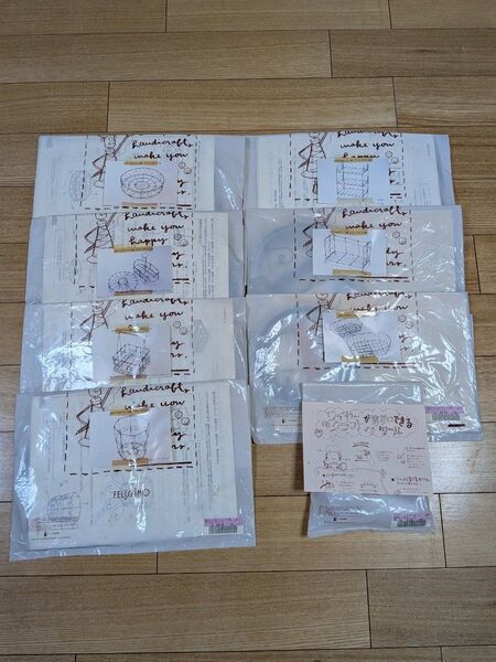 5月末まで価格6000→5600【新品】フェリシモ ワイヤークラフトキット 7点&クラフトツールセット