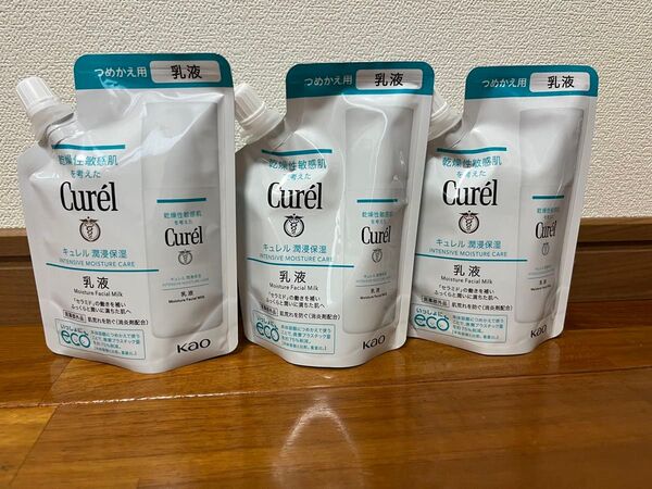 Curel キュレル 乳液 つめかえ用 100ml 3パック