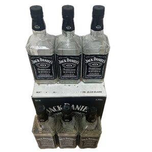 ジャックダニエル 1.75リットル 6本セット 空瓶