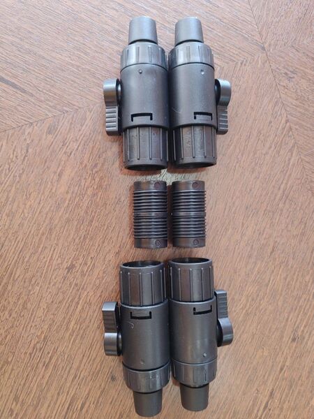 外部式フィルター ダブルタップ コネクター 16/22mm エーハイム互換