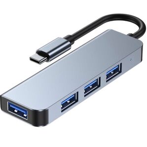 type-cドッキングステーションUSB-Cハブ4ポート設計USB2.0 * 3