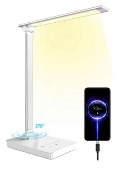 デスクライト led 目に優しい 電気スタンド勉強 10w 読書 勉強 仕事 USBス